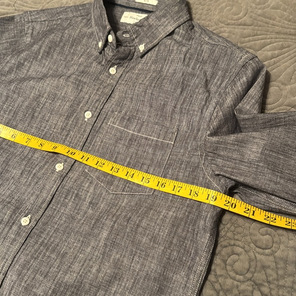 HAWKER RYE Button Down Shirt. Size Medium (Short) for the shorter man - Picture 10 of 11